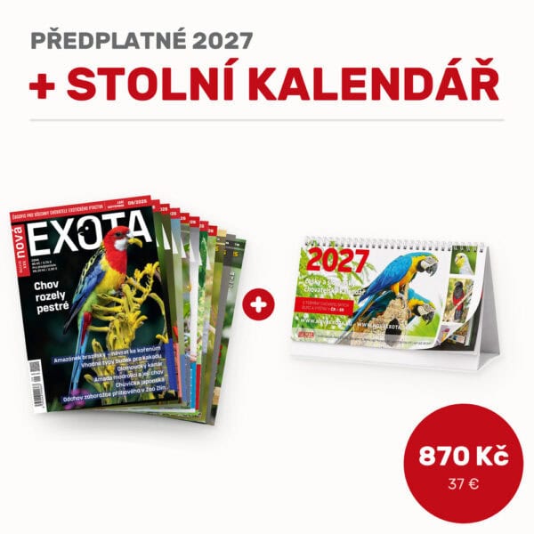 Předplatné 2027 se stolním kalendářem