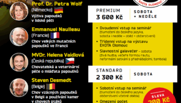 3. Mezinárodní chovatelský kongres EXOTA OLOMOUC 2025